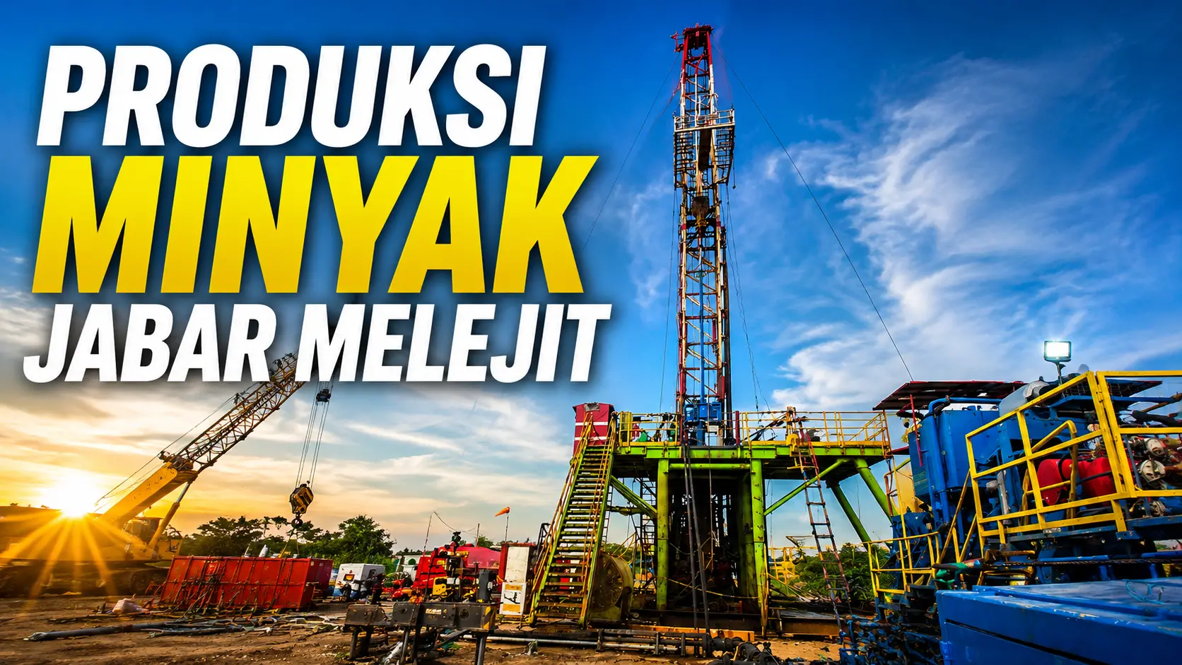 Sumur Minyak di Jabar Meledak Produksinya, Tembus 2.546 Barel per Hari